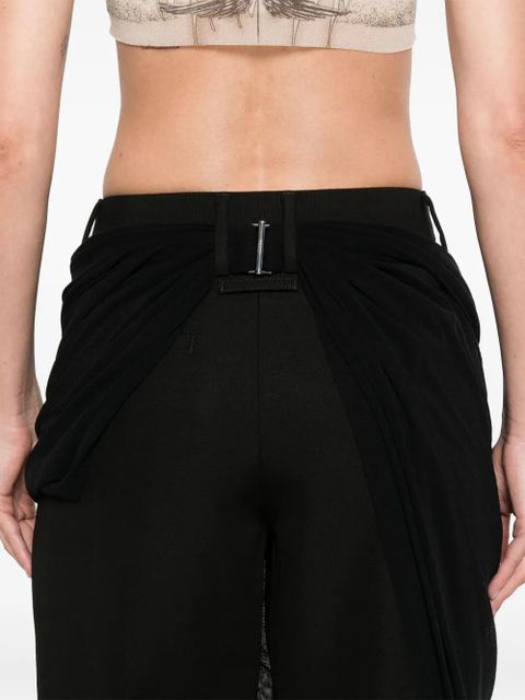 Jean Paul Gaultier layered trousers - Black