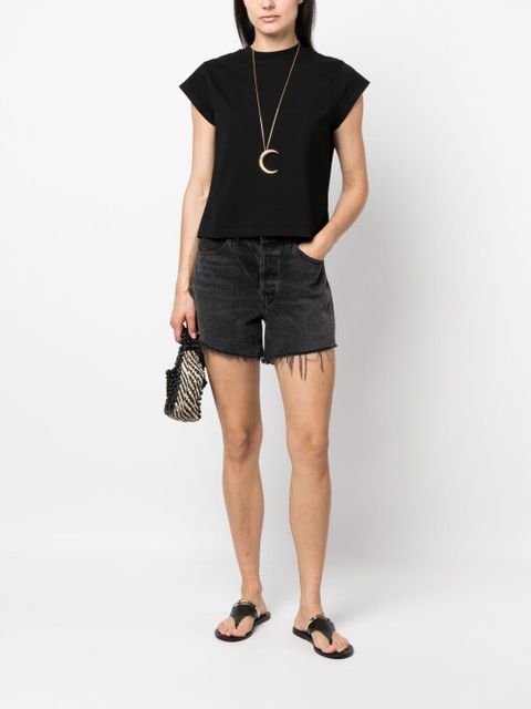 AGOLDE crew neck short-sleeve T-shirt - Black - zdjęcie produktu nr 2