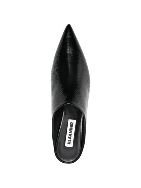Jil Sander pointed mules - Black