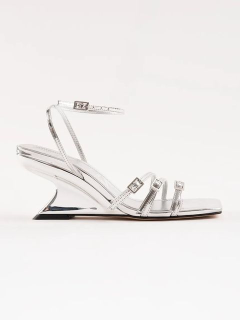 Souliers Martinez sandały na koturnie skórzane EDEN - zdjęcie produktu nr 1