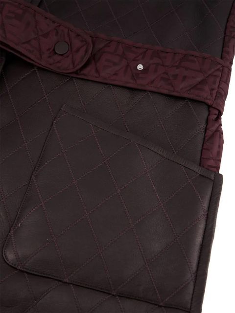 FENDI reversible vest - Brown