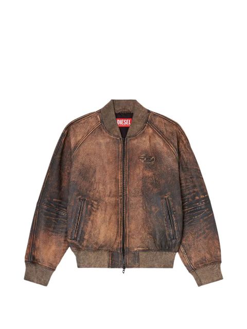 Diesel L-Cobb-Fem bomber jacket - Brown - zdjęcie produktu nr 1