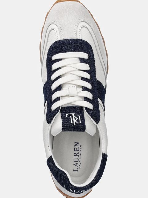 Lauren Ralph Lauren sneakersy Dani damskie kolor biały 802P04426001