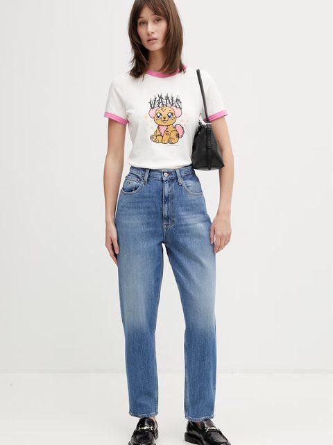 Vans T-shirt damski bawełniany - zdjęcie produktu nr 1