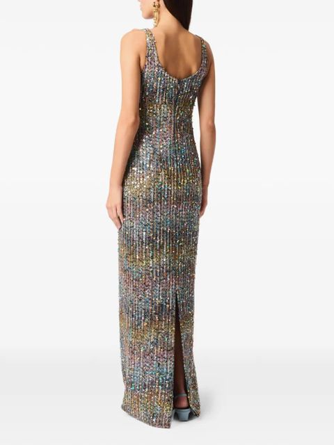 Missoni sequin-embellished maxi dress - Blue