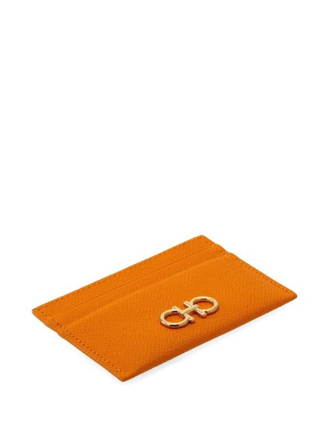 Ferragamo Gancini cardholder - Orange
