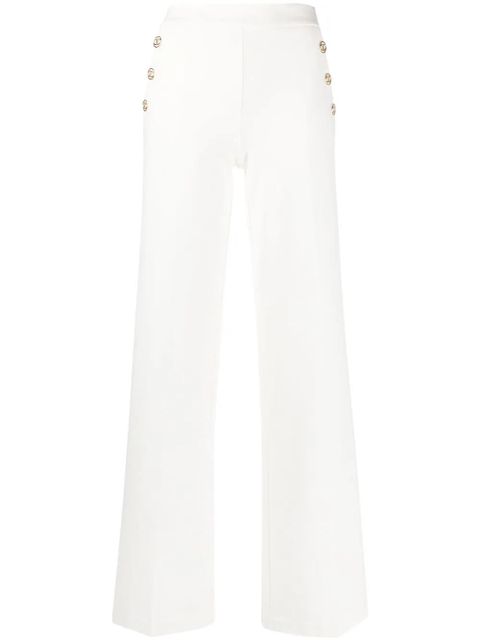 TWINSET wide-leg tailored trousers - White - zdjęcie produktu nr 1