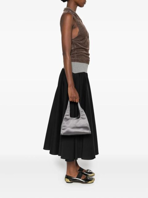 Gimaguas curved-handle tote bag - Silver - zdjęcie produktu nr 2