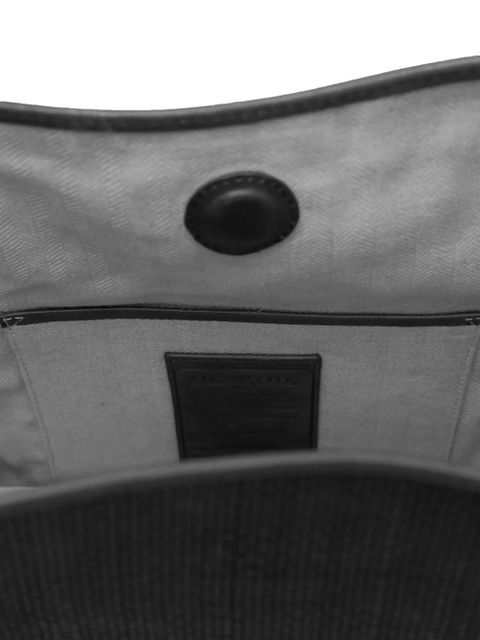 DRAGON DIFFUSION Ana woven leather tote bag - Black