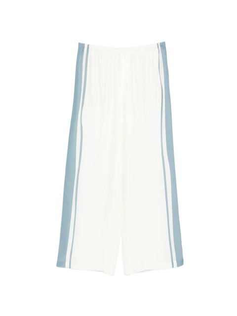 SIR. drawstring stripe trousers - White - zdjęcie produktu nr 1
