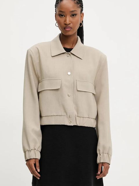 Answear.LAB kurtka kolor beżowy przejściowa - zdjęcie produktu nr 1