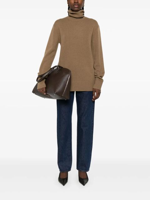 TOTEME logo-patch jeans - Blue - zdjęcie produktu nr 2