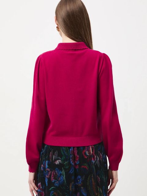 Medicine sweter damskie kolor czerwony lekki