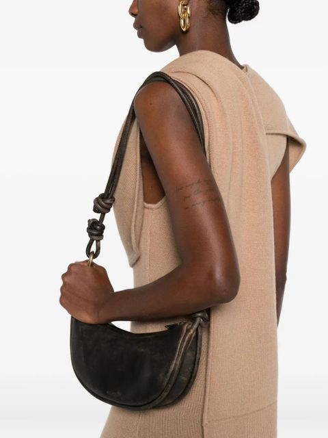 Simkhai Avery leather crossbody bag - Brown