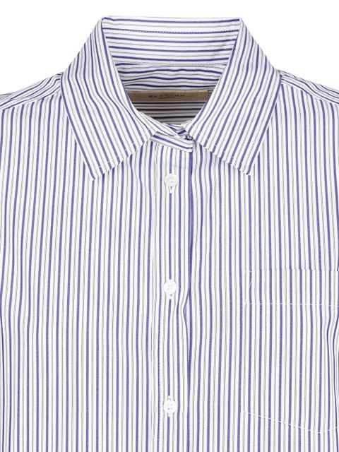 Weekend Max Mara striped chest-pocket shirt - White