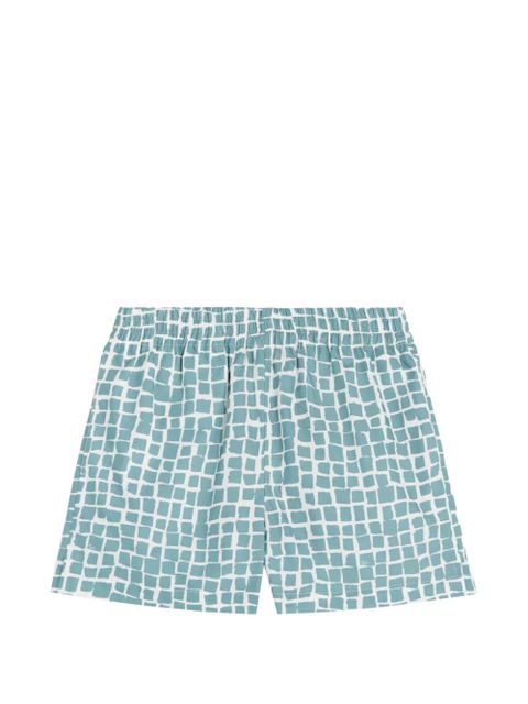 Tod's elasticated-waistband pocket shorts - Blue - zdjęcie produktu nr 1