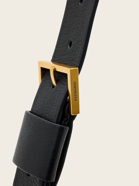 AllSaints torebka zamszowa ALBA