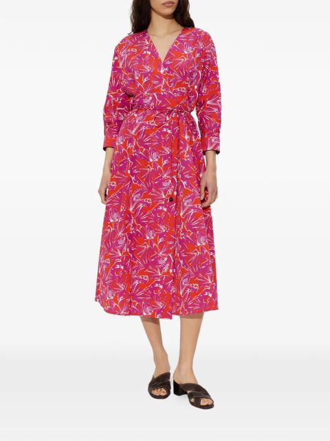 Max Mara Carmo V-neck midi dress - Pink - zdjęcie produktu nr 2