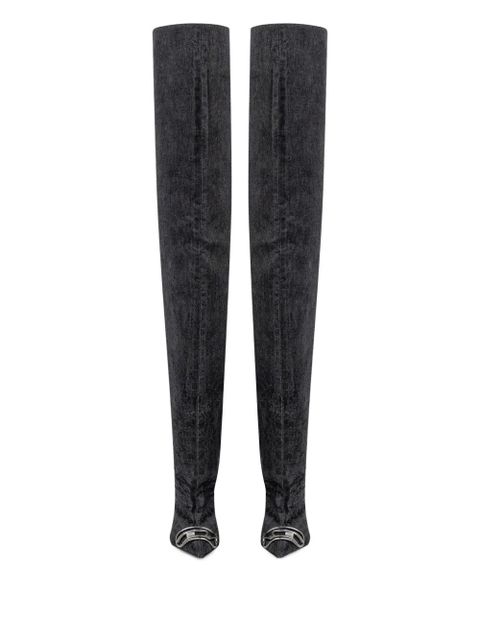 Diesel 90mm D-Venus over-the-knee boots - Black - zdjęcie produktu nr 2