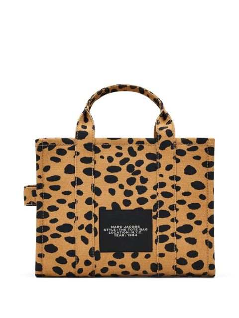 Marc Jacobs The Medium Cheetah Canvas Tote Bag - Neutrals
