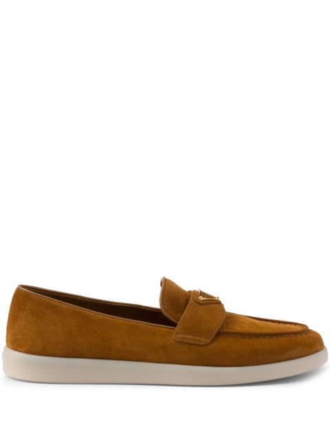 Prada suede loafers - Brown - zdjęcie produktu nr 1