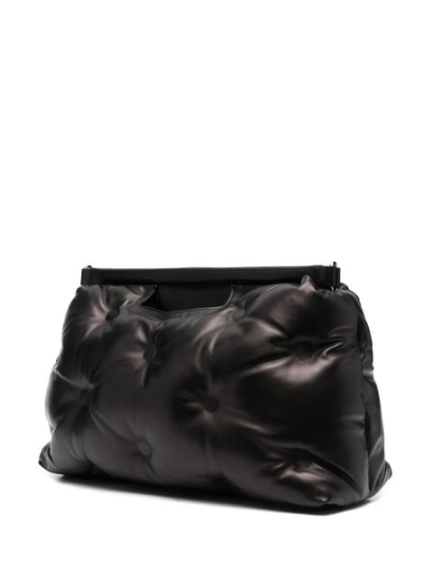 Maison Margiela Glam Slam leather tote bag - Black