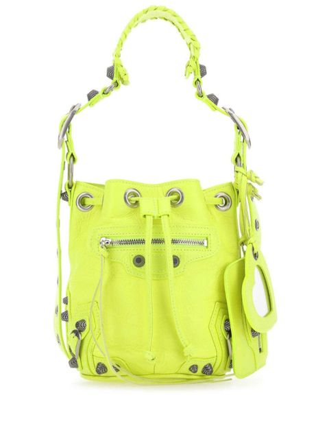 Balenciaga Le Cagole XS bucket bag - Yellow - zdjęcie produktu nr 1