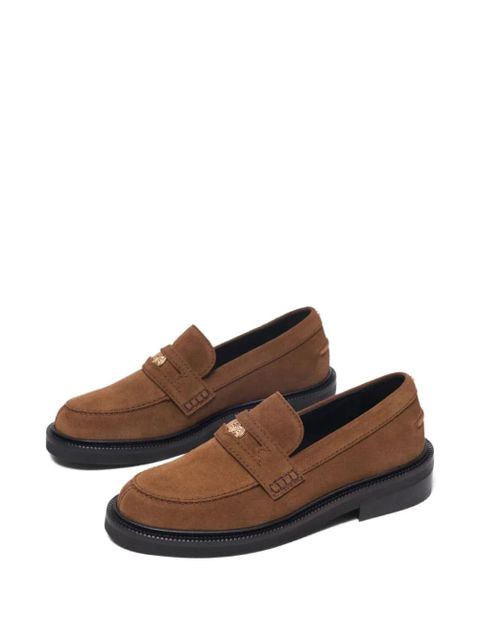 Maje slip-on leather loafers - Brown - zdjęcie produktu nr 2