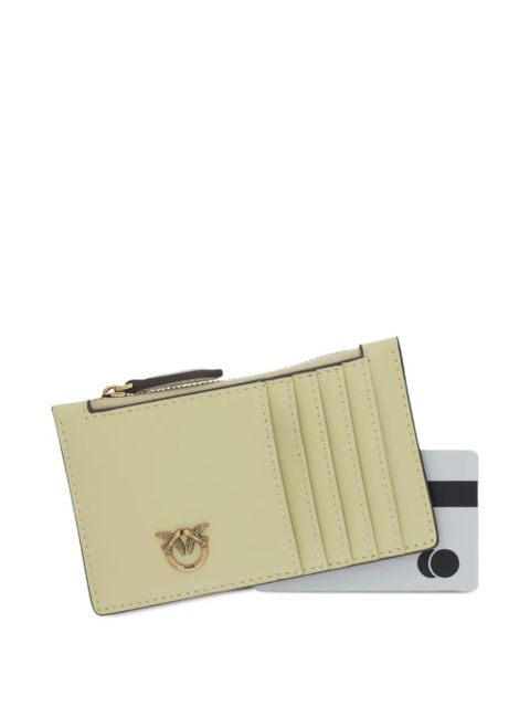 PINKO Love birds cardholder - Yellow