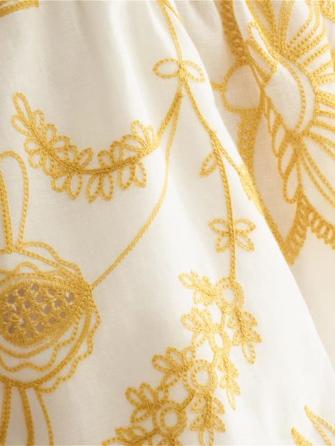 ERES floral-print shorts - White