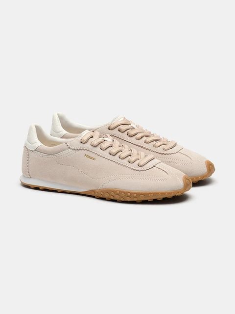 Hoff sneakersy zamszowe BRIDGE FL BEIGE - zdjęcie produktu nr 1