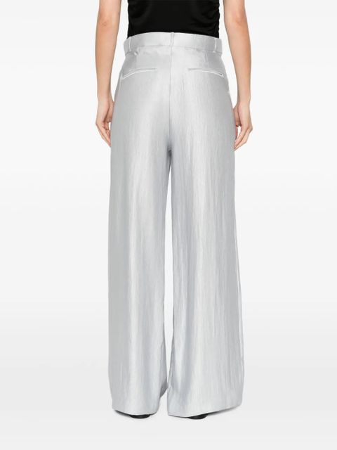 Eleh pleated palazzo pants - Grey