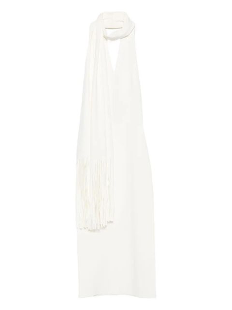 Cult Gaia Caia halter-neck midi dress - Neutrals - zdjęcie produktu nr 1