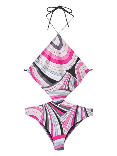 PUCCI Iride-print swimsuit - Pink - zdjęcie produktu nr 1