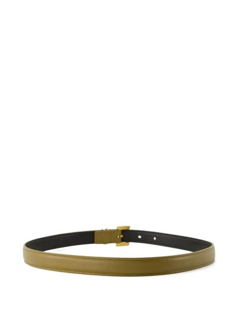 Saint Laurent cassandre buckle belt - Green - zdjęcie produktu nr 2