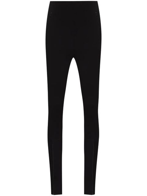 WARDROBE.NYC x Browns 50 zip cuff leggings - Black - zdjęcie produktu nr 1