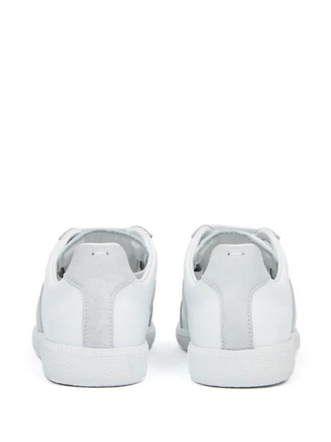 Maison Margiela Replica low-top leather sneakers - White