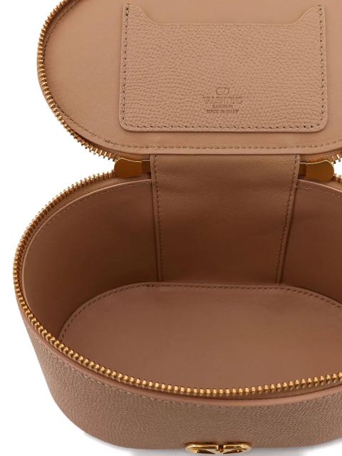 Valentino Garavani top-handle logo-detail tote bag - Neutrals