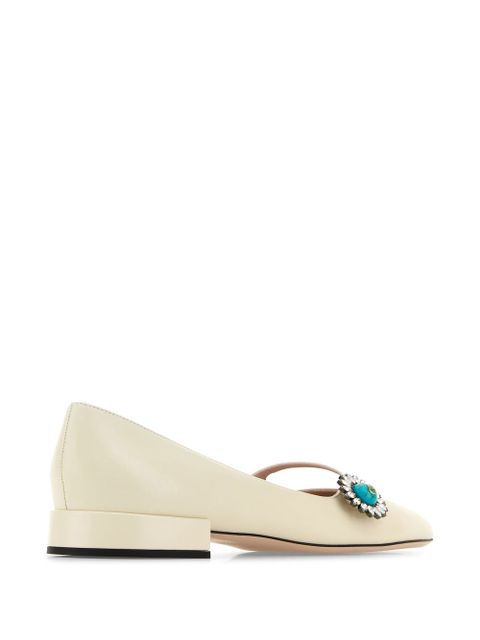 Valentino Garavani 20mm Preshoes Mary-Jane ballet flats - Neutrals