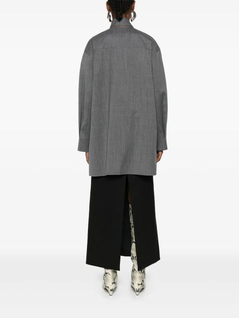 Jil Sander wool blouse - Grey