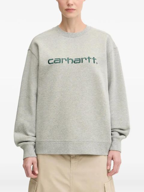 Carhartt WIP logo-embroidered sweatshirt - Grey - zdjęcie produktu nr 1