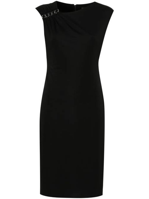 Lauren Ralph Lauren chain-link detail midi dress - Black - zdjęcie produktu nr 1