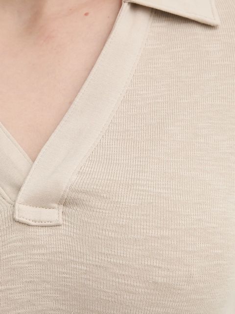 G-Star longsleeve bawełniany kolor beżowy D26074-D958