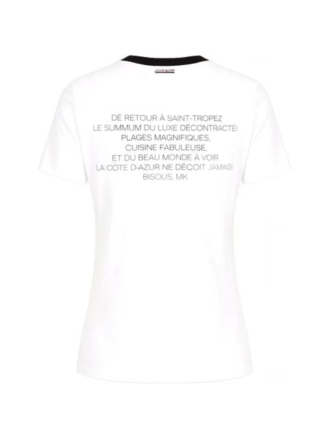 Michael Kors crew-neck T-shirt - White - zdjęcie produktu nr 2