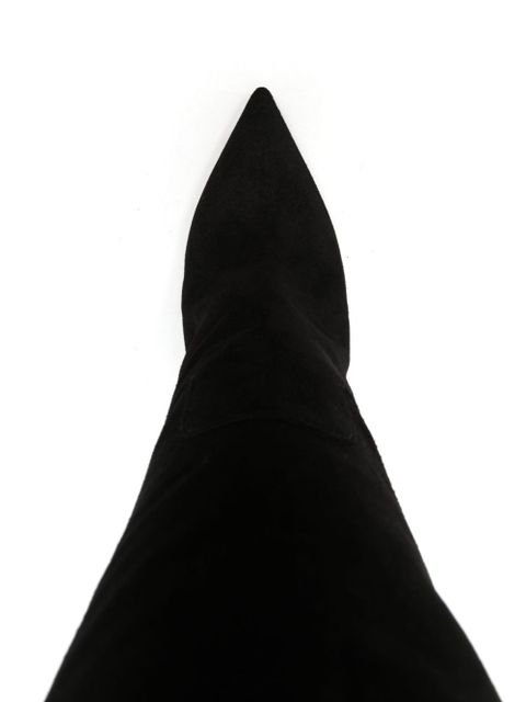 Casadei 100mm Blade boots - Black