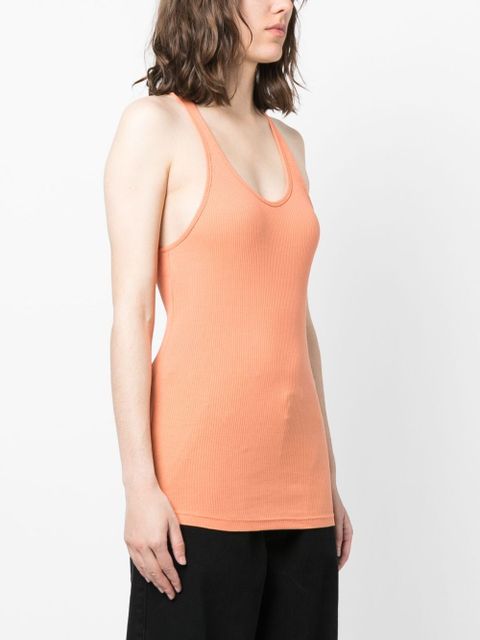 ISABEL MARANT Tenesy cotton tank top - Orange