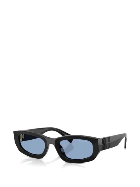 Miu Miu Eyewear logo-detail sunglasses - Black - zdjęcie produktu nr 2