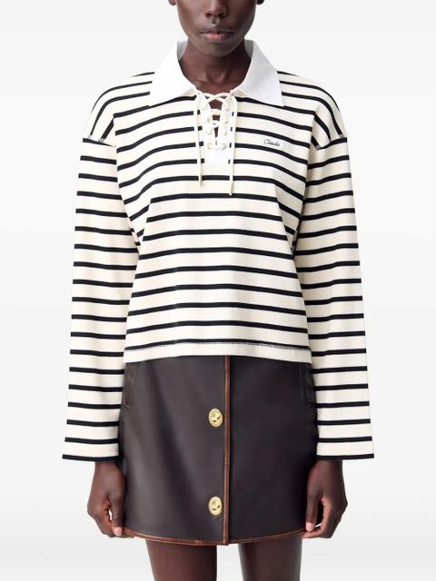 Claudie Pierlot Breton Stripe T-Shirt - Neutrals