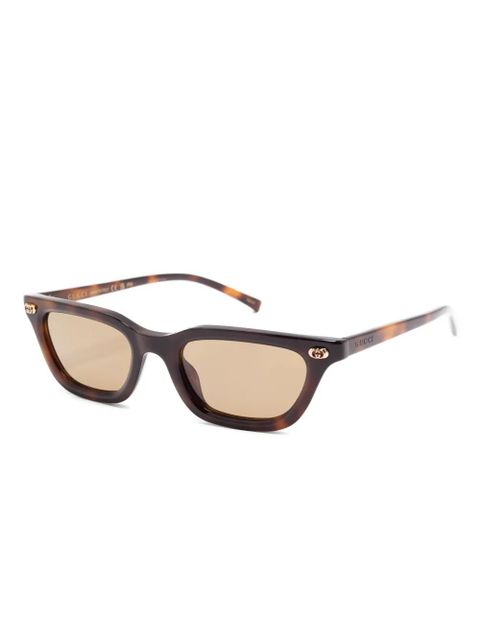 Gucci Eyewear cat-eye sunglasses - Brown - zdjęcie produktu nr 2