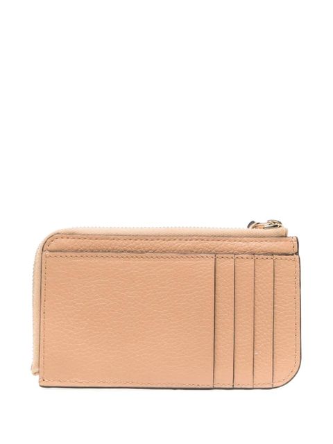 Chloé logo-charm leather cardholder - Neutrals - zdjęcie produktu nr 2